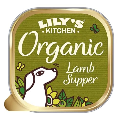 Lily's Kitchen Mit natürlichen Zutaten hergestellt Nassfutter für ausgewachsene Hunde Hundefutter Schale Bio- Lamm 11 x 150g Bio Öko