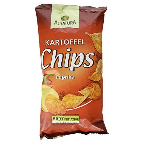 Alnatura Bio Kartoffelchips Paprika, 125g Bio