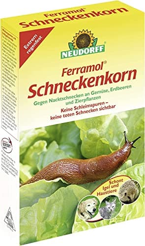 Neudorff Ferramol Schneckenkorn. Zuverlässiger und schneller Schneckenschutz. Als wirksames Mittel zur Schneckenabwehr auch für den ökologischen Landbau geeignet, 1x 1Kg Bio Öko