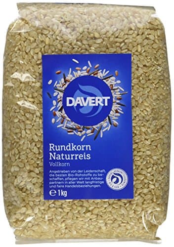 Davert Naturreis rundkorn, 4er Pack (4 x 1 kg) - Bio Bio