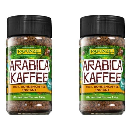 Rapunzel Bio Kaffee Instant, Arabica (2 x 100 gr) Bio