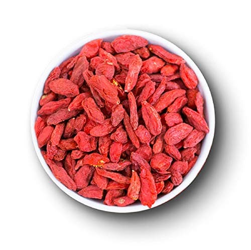 1001 Frucht Bio Goji Beeren 1kg aus Tibet, Extra Groß, Getrocknete, Hochwertige Superfood Beeren in Premium & Rohkost Qualität - Jeden Tag frisch verpackte Ware! Hand Made in Germany ! Bio Öko