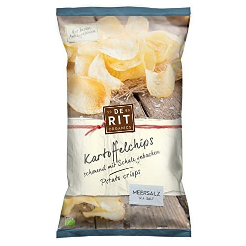 De Rit Bio Kartoffelchips Meersalz (1 x 125 gr) Bio
