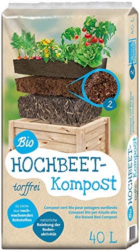 Universal Bio Hochbeet-Kompost 40 Liter Bio Öko