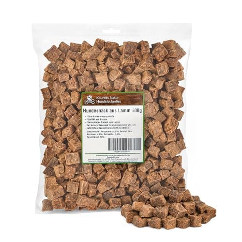 Kaureks Natur, Hundesnack aus Lamm 500g - hypoallergener Hunde-Kauartikel - Hunde - Snack - Kausnack - Leckerli